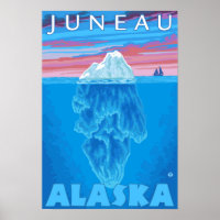 Querstrecke Iceberg - Juneau, Alaska