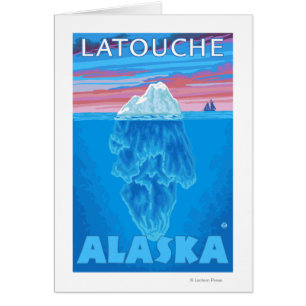 Querstrecke Iceberg - Latouche, Alaska