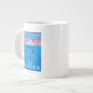 Querstrecke Iceberg - Petersburg, Alaska Jumbo-Tasse