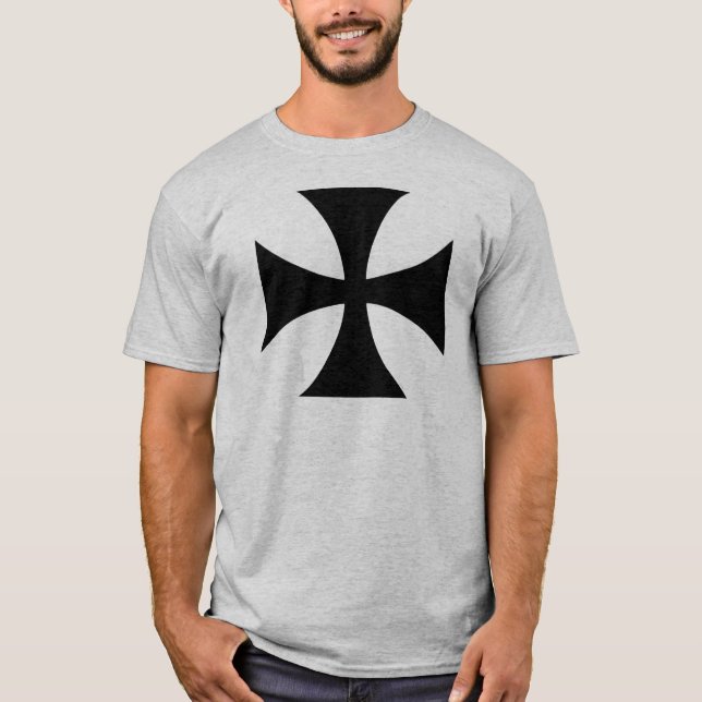 QuerTemplar T-Shirt (Vorderseite)