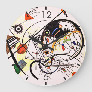 Querverbindung - Kandinsky Große Wanduhr
