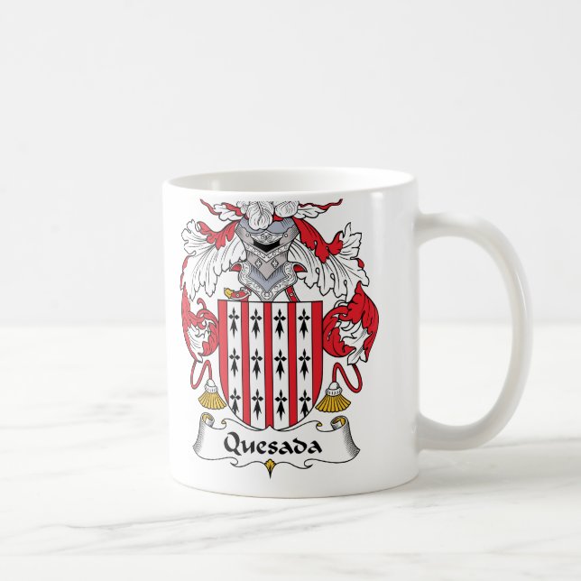 Quesada-Familienwappen Kaffeetasse (Rechts)