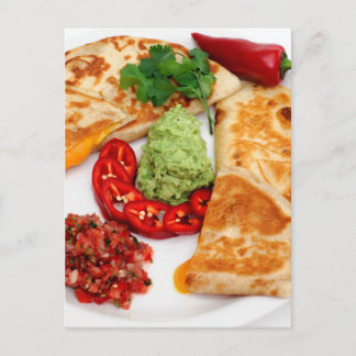 Quesadilla Postkarte