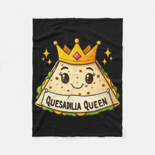 Quesadilla Queen Cinco De Mayo Kinder Mädchen Fleecedecke