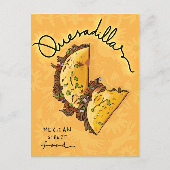 Quesadillas Postkarte (Vorderseite)