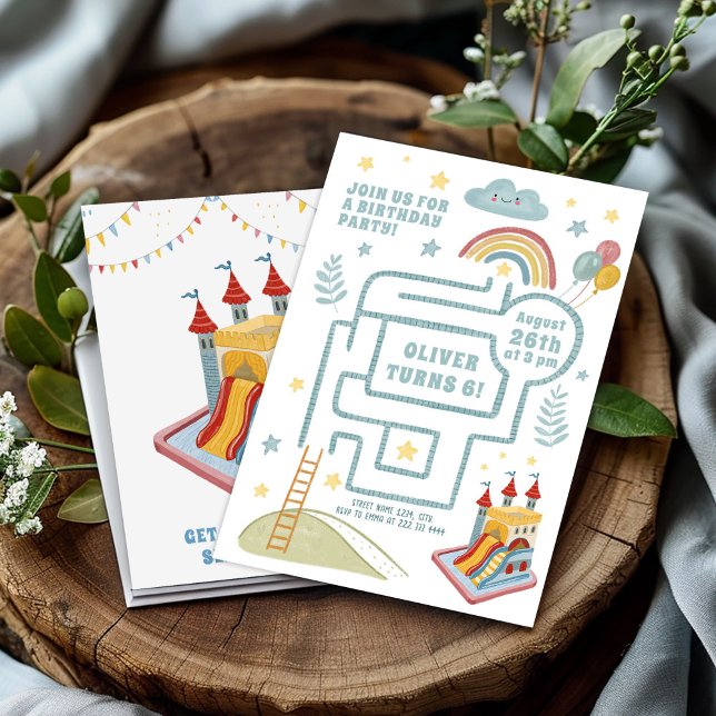 Quest Birthday Party Einladung (Von Creator hochgeladen)