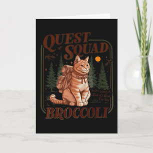 Quest Fantasy Squad Brokkoli Lustige Katze  Karte
