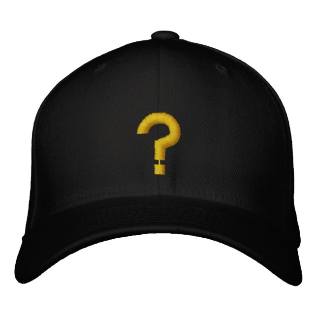 ? - Quest Giver Hat Bestickte Baseballkappe (Vorderseite)