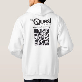 Quest Hoodie mit Logo und QR-Code