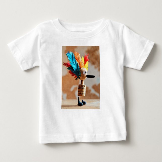 "Quest Shuttlecock" Baby T-shirt (Vorderseite)