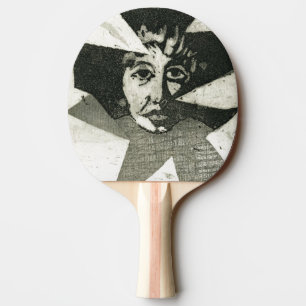 "Question Mark" Ping Pong Paddle Tischtennis Schläger