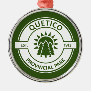 Quetico Provincial Park Ornament Aus Metall