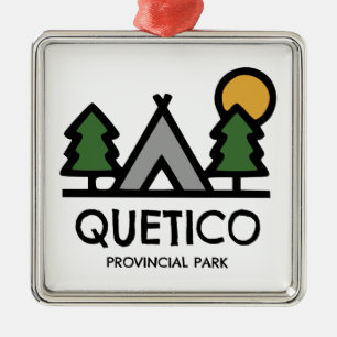 Quetico Provincial Park Ornament Aus Metall