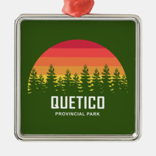 Quetico Provincial Park Ornament Aus Metall