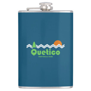 Quetico Provincial Park Retro Flachmann