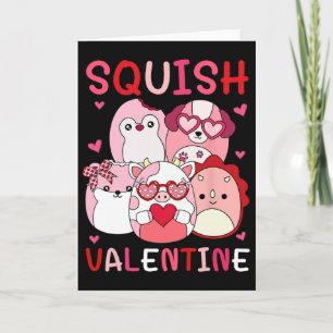 Quetsch-Valentinsgruß-Geschenke für Kinder Frau Li Karte
