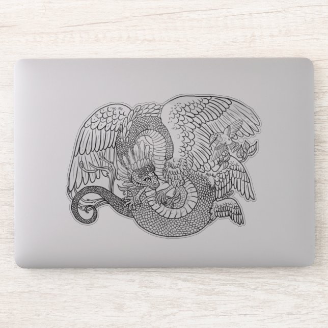 Quetzacoatl Aufkleber (Computer)