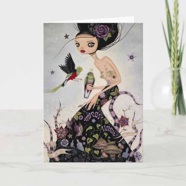 Quetzal-Anmerkung Karte (Vorderseite)