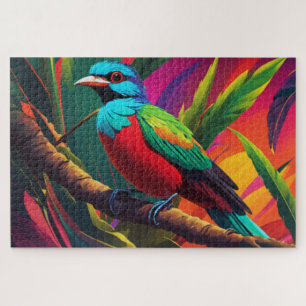 Quetzal-Vogel-Puzzle Puzzle