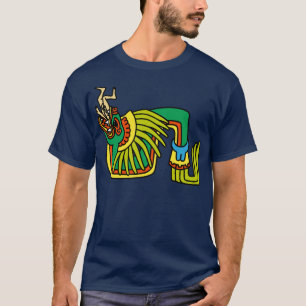 Quetzalcoatl Aztec Mayan Feathered Serpent Toltec T-Shirt