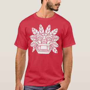Quetzalcoatl Aztekische Gefiederte Schlange Maya I T-Shirt