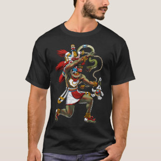 Quetzalcoatl Aztekischer Schlangengott T-Shirt