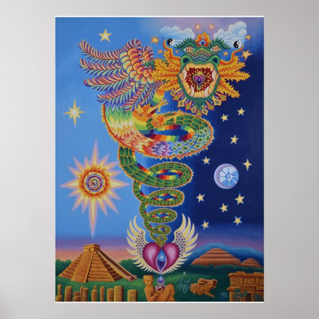 Quetzalcoatl Poster (Vorne)