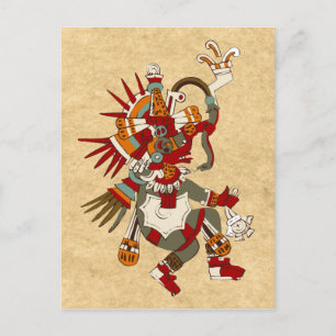 Quetzalcoatl Postkarte