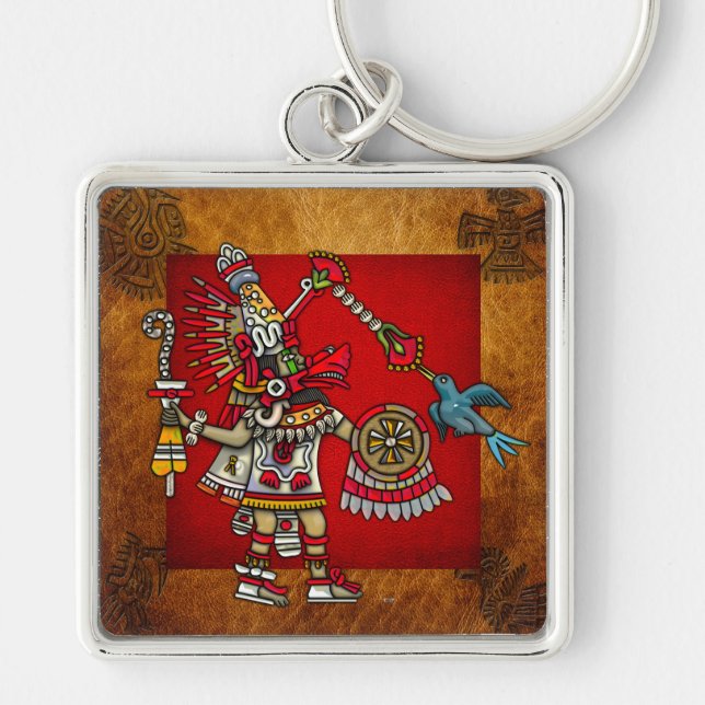 Quetzalcoatl Schlüsselanhänger (Vorne)