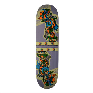 Quetzalcoatl. Tribal. Aztec Skateboard