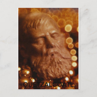 QUETZALKOATL POSTCARD POSTKARTE
