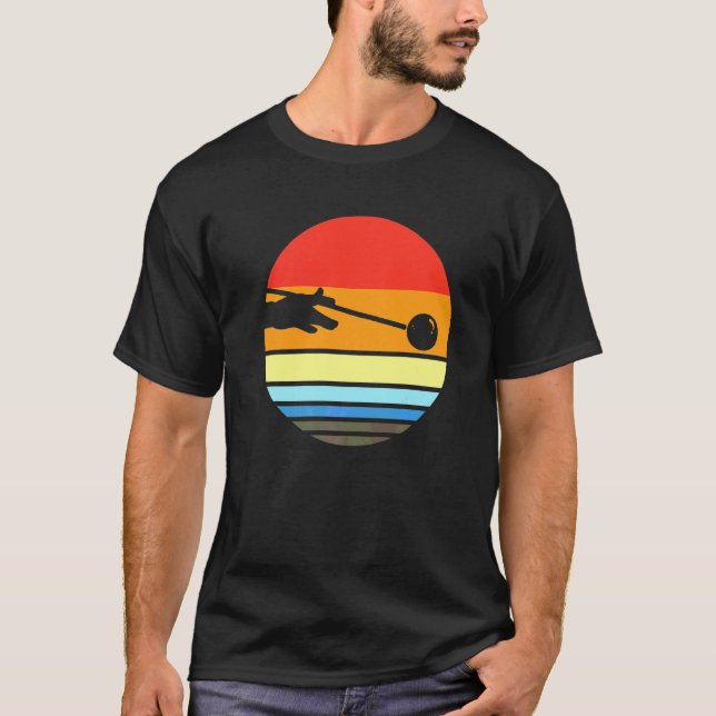 Queue Billardspieler Sport  Snooker Poolbillard T-Shirt (Vorderseite)