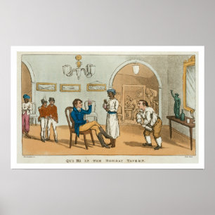 Qui Hi in der Bombay Tavern, von "The Grand Maste Poster