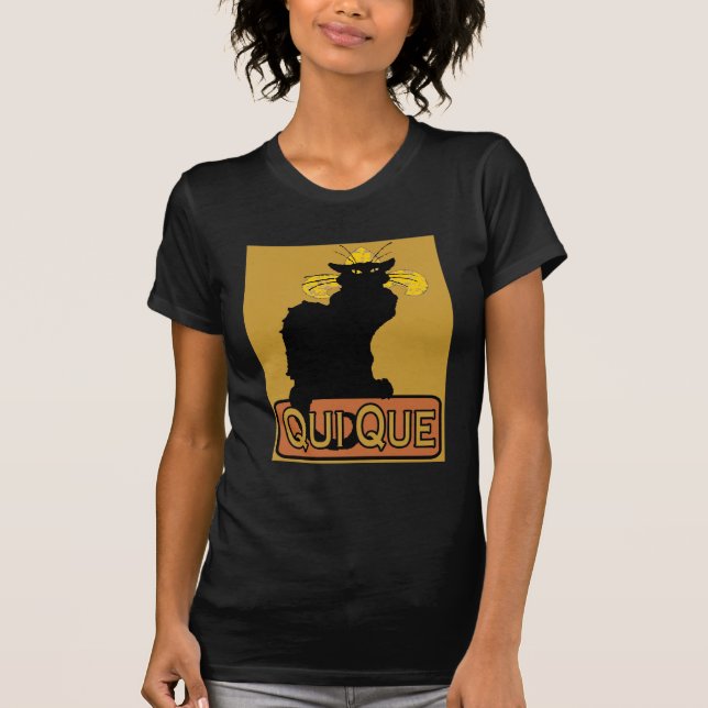 Qui Que Cat T-Shirt (Vorderseite)