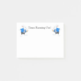 Quick Note Times, die ausgeführt wird Post-it Klebezettel