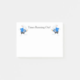 Quick Note Times, die ausgeführt wird Post-it Klebezettel