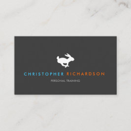 Quick Rabbit Personal Trainer Business Card Visitenkarte
