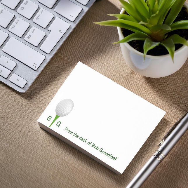 QuickCard-Notizen zum Thema Golf Post-it Klebezettel (Von Creator hochgeladen)