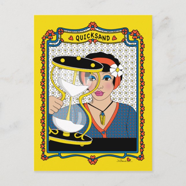 Quicksand_B_ Postkarte (Vorderseite)