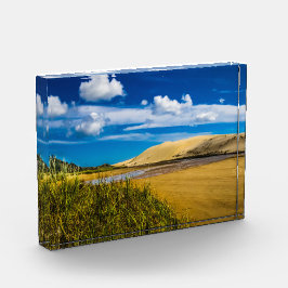 Quicksand-Fluss in der Nähe von 90 Mile Beach, Neu Fotoblock