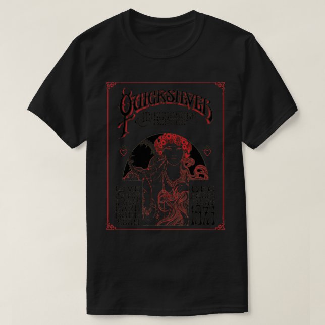 Quicksilver Messenger Service Live Classic T - Shi T-Shirt (Design vorne)