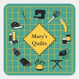 QuickTime Anpassen des Labels Quadratischer Aufkleber