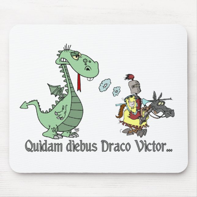Quidam Diebus Draco Victor Mousepad (Vorne)