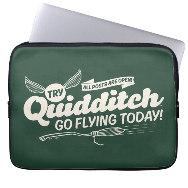 QUIDDITCH™ Rekrutierungspaket Laptopschutzhülle (Vorderseite)