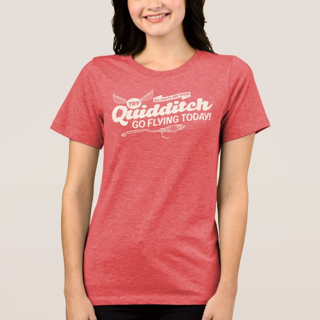 QUIDDITCH™ Rekrutierungspaket Tri-Blend Shirt (Vorderseite)