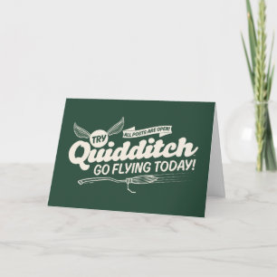 QUIDDITCH™ Rekrutierungsposter Karte