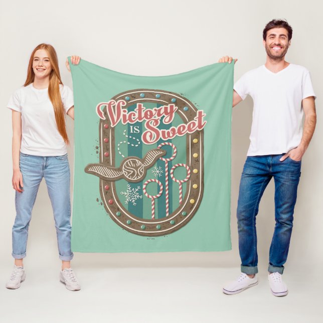 QUIDDITCH™ Sieg ist Sweet Holiday Cookie Graphic Fleecedecke (Beispiel)