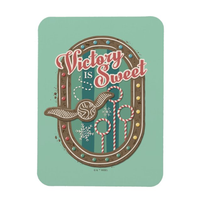 QUIDDITCH™ Sieg ist Sweet Holiday Cookie Graphic Magnet (Vertikal)