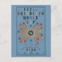QUIDDITCH™ Weltmeisterschaft Blue Poster