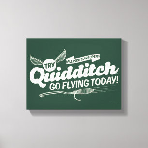 QUIDDITCH™ Werbeplakat Leinwanddruck